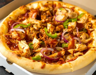 Pizza pollo  o ternera (30 cm.)