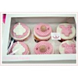 Caja 6 Cupcakes Baby Shower