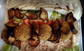 Falafel z Bakłażanem