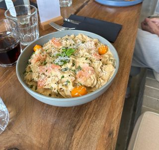 Tagliatelles Au Saumon