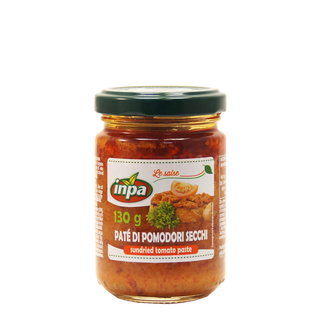 Pasztet Z Suszonych Pomidorów Z Oliwą Z Oliwek - 130gr - Inpa - Włoski