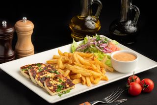 Meniu Halloumi la grătar