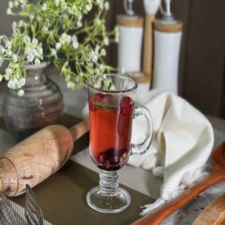 Чай клюквенный