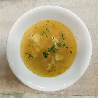 Stracciatella  supa