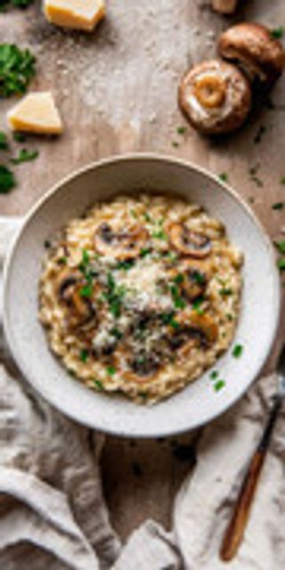 Risotto Poulet Champignon