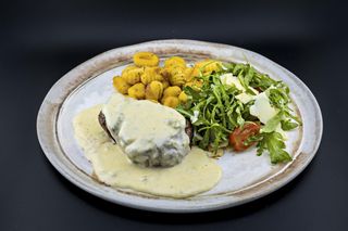 Filetto alla piastra con gorgonzola