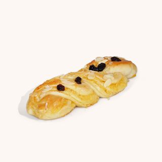 trenza de coco con almendra