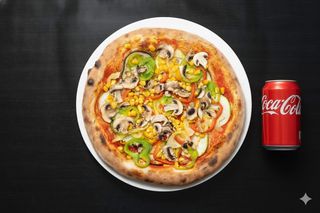Vegeteriana & Coca Cola 0,33