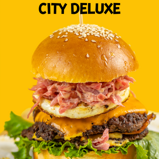 City Deluxe burger