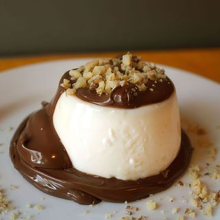 Panna cotta Nutella e cookies