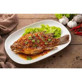 Deep-Fried Tilapia In Sauce