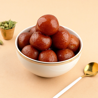GULAB JAMUN (4 small or 2 large pieces)