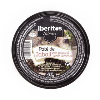 Gourmet - Paté de jabalí al Pedro Ximénez