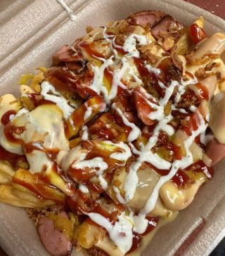 Salchipapas