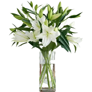 Bouquet gigli bianchi