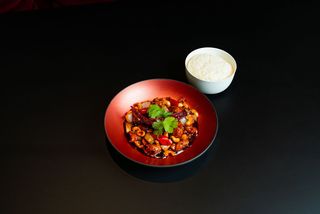 Main dish + Riso bianco