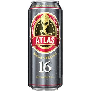 Atlas Mega Strong Beer Imported, 500ml
