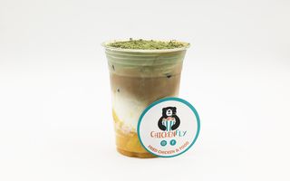 Matcha mango caffè（抹茶芒芒咖啡拿铁
