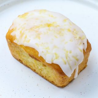 Mini Bizcocho de limón con glaseado de limón