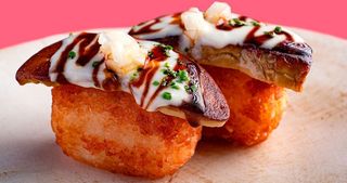 Crispy Rice Foie Gras e Gorgonzola