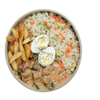 Super Bol Gourmet Poulet à la Crème