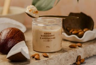Krem kokosowy z migdałami CRUNCHY