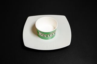 Coppetta vuota grande