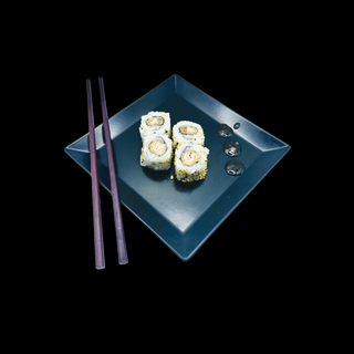 Uramaki de Salmão Panko