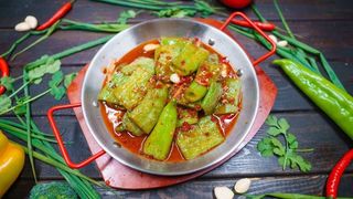 Жареный полугорький перец (250г)