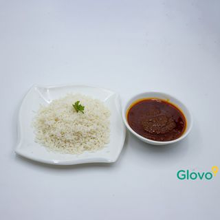 White Rice And Stew