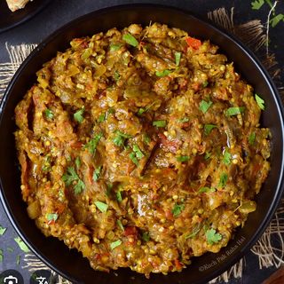 Baingan Bharta (eggplant , berenjena )