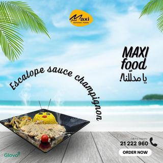 Plat Escalope sauce champignon