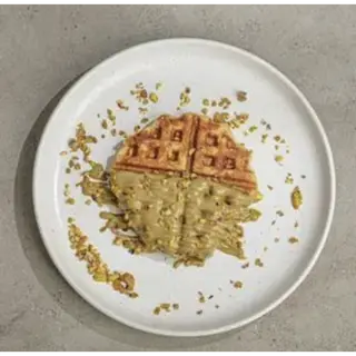  Pistachio Waffle   