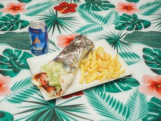 Menú Durum Normal De Ternera Con Patatas Y Bebida