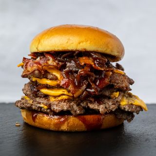 BBQ Bacon burger triple triple