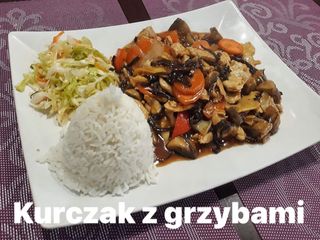 Kurczak z grzybami﻿ 450g