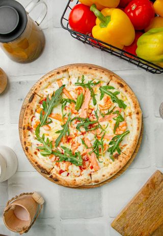 Пицца "Салмоне"  (610г)