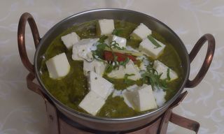 Palak paneer