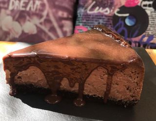 Nutella Cheesecake - Slice