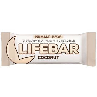 Baton kokosowy raw bezglutenowy BIO 47 g - Lifefood