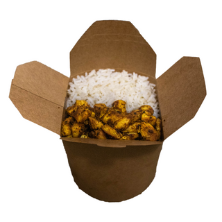 Box de Arroz Y Carne