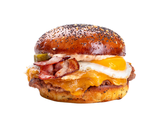 Morning glory smasher burger