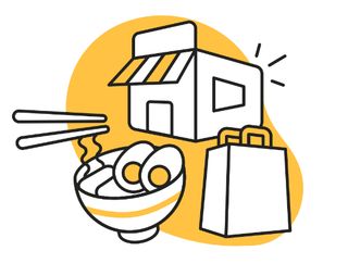 Maiale con germogli di soia