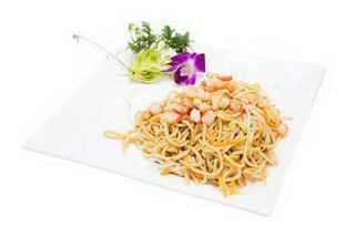 Yakisoba con Frutti di Mare