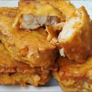 Минтай жаренный в кляре