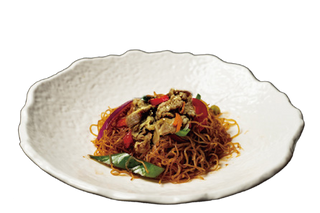 256. Fideos De Soja Con Carne Picante