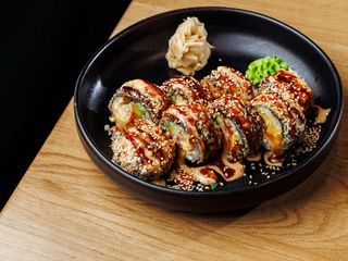 Теплий рол Філадельфія Темпура