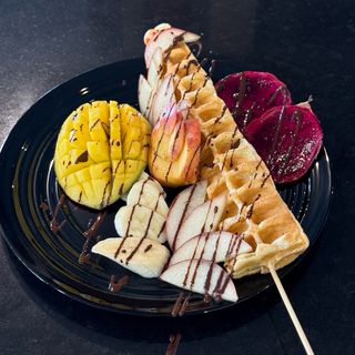 Waffle Stick Fruits