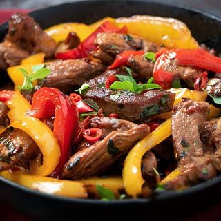 Мясо по-тайский