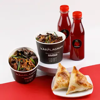 Комбо на двоих Лагман Wok (910г)